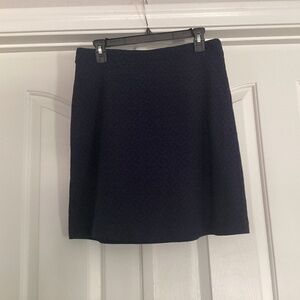 Margaret M Women Skirt, Size Medium, Color Black, Blue